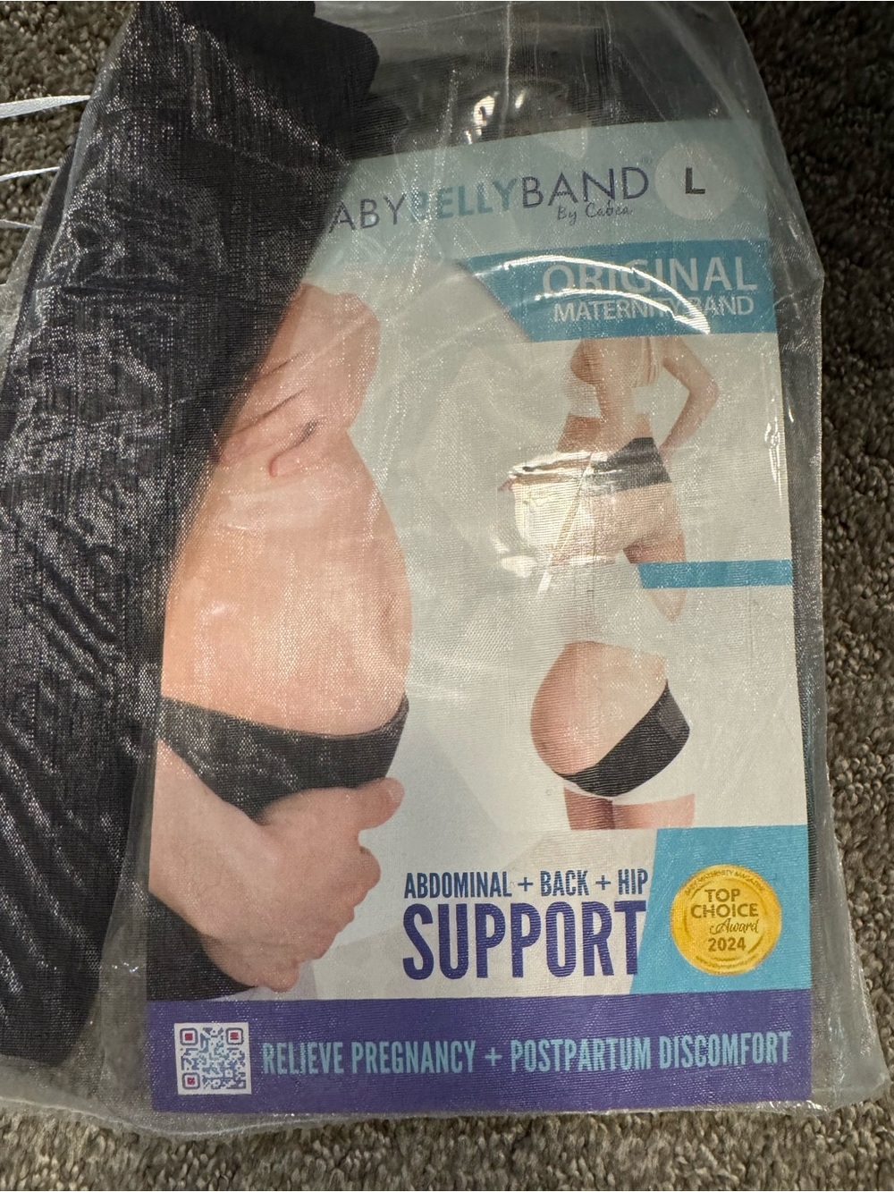Maternity Support Band - Black (L)
